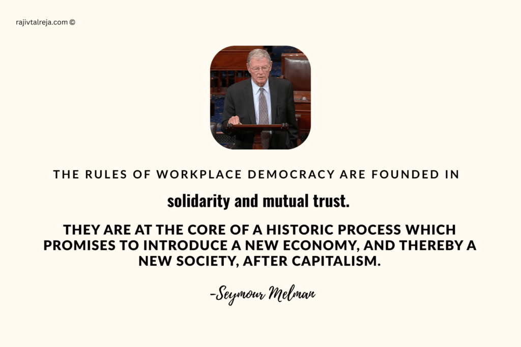 Quote on Workplace Democracy 