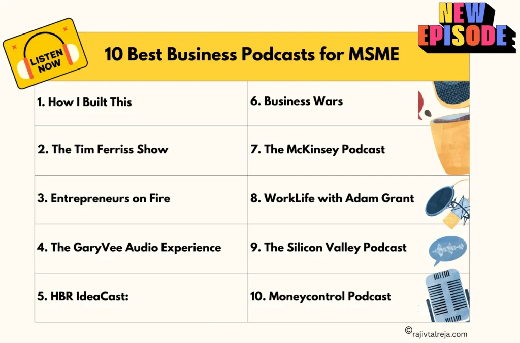 Best business podcasts to learn business