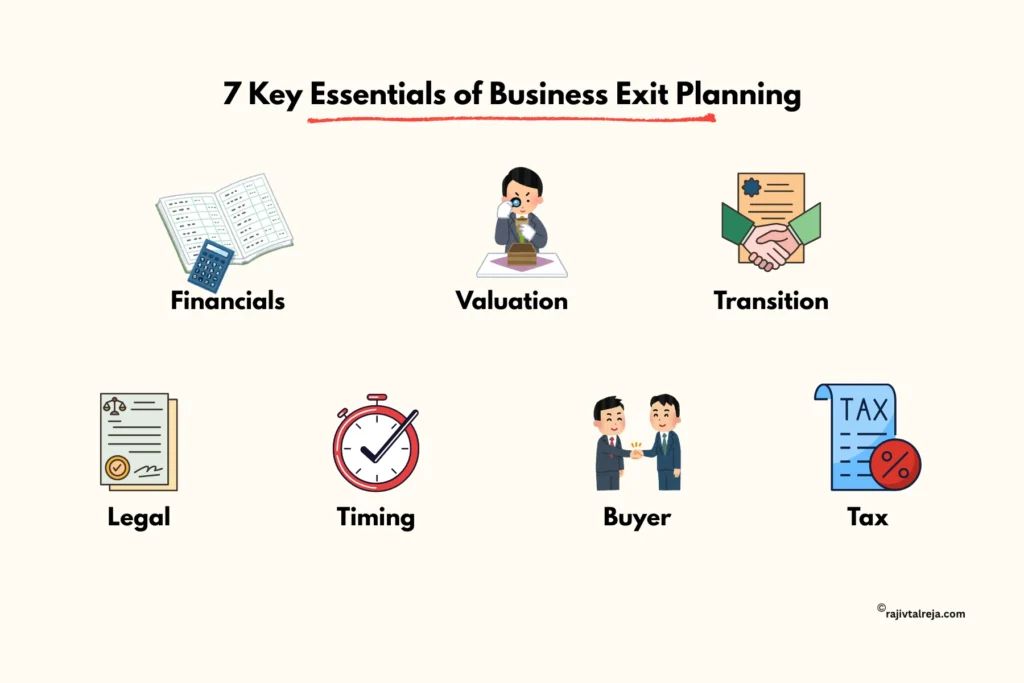 7 Key Essentials of Business Exit Planning