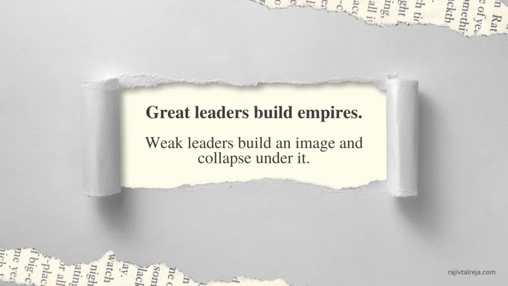Great leaders - quote