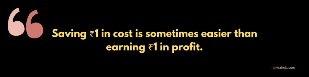 Quote - Cost-saving ideas for manufacturing