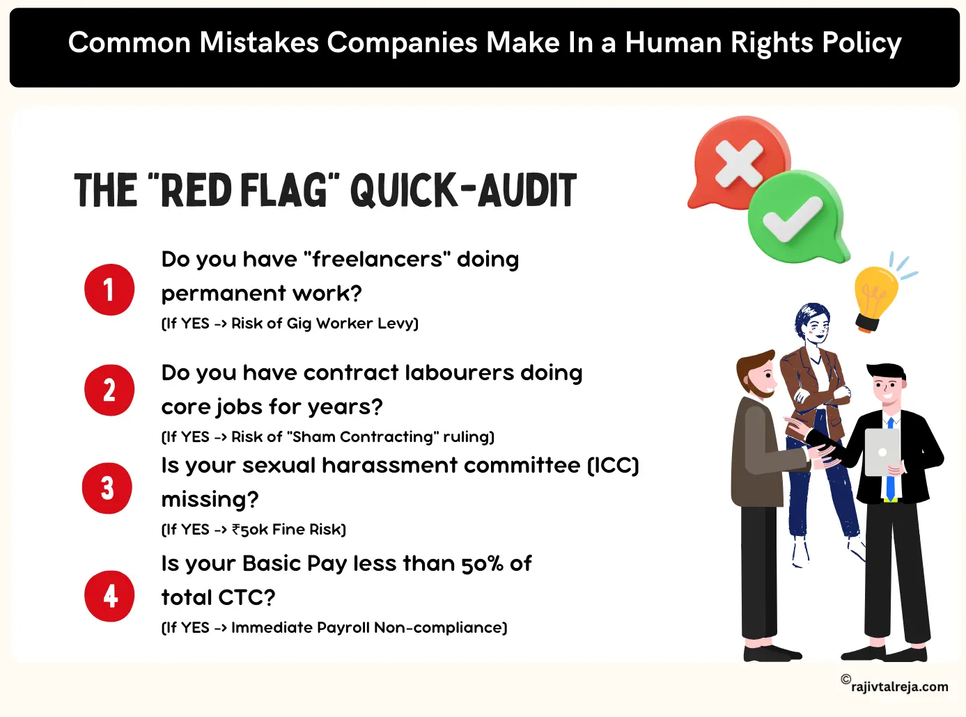 Common Mistakes Companies Make In a Human Rights Policy