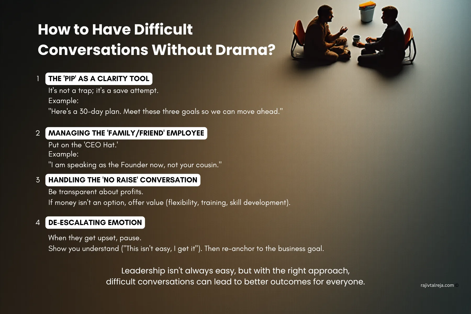 How to Have Difficult Conversations Without Drama?