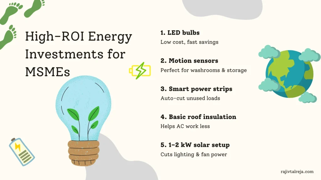 High-ROI Energy Investments for MSMEs