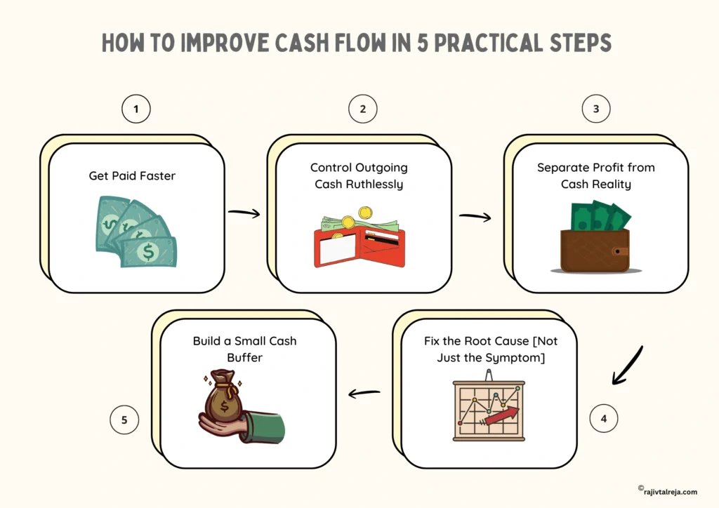 steps to improve cash flow