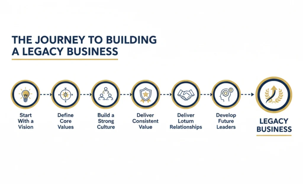 journey to building a legacy business